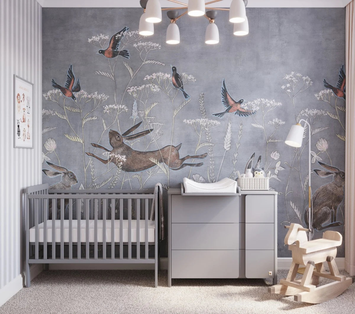 YappyUno kinderbedje - Licht Grijs Limited